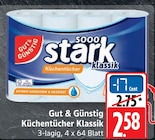 EDEKA - Küchentücher Klassik Angebot im Prospekt Küchentücher Klassik bei EDEKA im Prospekt "" für 2,58 €