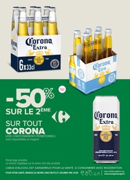 Prix et réduction Corona dans le prospectus Carrefour Proximité en cours Offre Corona dans le catalogue Carrefour Proximité du moment à la page 14