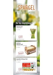 Spargel im Hamberger Prospekt "SPARGEL" mit 48 Seiten (Potsdam)
