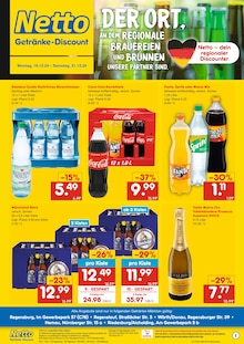 Netto Marken-Discount Regenstauf Prospekt "DER ORT, AN DEM DU IMMER AUSGEZEICHNETE PREISE FINDEST." mit 2 Seiten