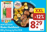 Rinder-Hackfleisch im Angebot bei ALDI SÜD in Saarlouis Rinder-Hackfleisch Angebote von Meine Metzgerei bei ALDI SÜD Saarlouis für 8,29 €