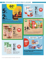 Promos Kinder dans le catalogue "Un budget sans pression" de E.Leclerc Kinder en promo dans le catalogue E.Leclerc à la page 10