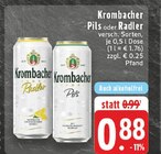 Aktuelles Pils Angebot bei E center in Bornheim ab 0,88 €