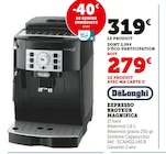 Super U Serqueux - Promo Expresso Broyeur Magnifica Promo Expresso Broyeur Magnifica à 279,00 € dans le catalogue Super U à Serqueux