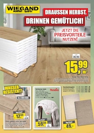 Der aktuelle wohnen & sparen Wiegand Prospekt Der aktuelle wohnen & sparen Wiegand Prospekt DRAUSSEN HERBST, DRINNEN GEMÜTLICH!