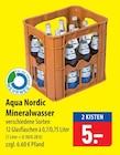 Mineralwasser bei famila Nordost im Husum Prospekt für 5,00 €