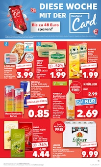 Bier im Kaufland Prospekt "Hier bin ich richtig" mit 60 Seiten (Weißenfels)