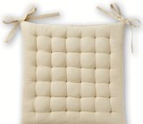 Galette de chaise 38x38cm en promo chez Super U Arles à 3,90 €