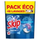 Lessive en capsules "Pack Éco" - SKIP en promo chez Carrefour Franconville à 16,30 €
