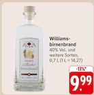 Williamsbirnenbrand im Angebot bei EDEKA in Reutlingen Williamsbirnenbrand Angebote von Fies bei EDEKA Reutlingen für 9,99 €