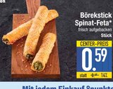 Börekstick Spinat-Feta für 0,59 € bei EDEKA im Angebot Börekstick Spinat-Feta im aktuellen EDEKA Prospekt