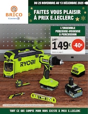 Catalogue E.Leclerc à Chaponnay cette semaine, valable du 25/11/2025 au 13/12/2025 Prospectus E.Leclerc à Chaponnay, "FAITES VOUS PLAISIR À PRIX E.LECLERC", 12 pages de promos valables du 25/11/2025 au 13/12/2025