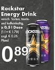 Energy Drink Angebote von Rockstar bei TOP Getränke Rheda-Wiedenbrück für 0,89 €