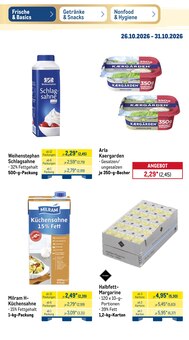 Butter im METRO Prospekt "Wochenangebote" mit 50 Seiten (Gelsenkirchen)