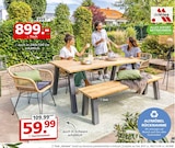 Tisch „Vermont“ Angebote von deVries bei Segmüller Nürnberg für 9,99 €