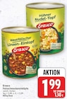 Feinschmeckereintöpfe von Erasco für 1,99 € bei E center im Angebot Feinschmeckereintöpfe von Erasco im aktuellen E center Prospekt