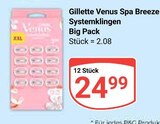 Venus Spa Breeze Systemklingen Big Pack im Angebot bei GLOBUS in Homburg Venus Spa Breeze Systemklingen Big Pack Angebote von Gillette bei GLOBUS Homburg für 24,99 €
