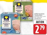 Thunfischfilets von EDEKA Herzstücke für 2,79 € bei E center im Angebot Thunfischfilets von EDEKA Herzstücke im aktuellen E center Prospekt
