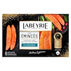 Émincés fondants de saumon fumé Norvège - LABEYRIE en promo à 10,55 € chez Carrefour Émincés fondants de saumon fumé Norvège - LABEYRIE dans le catalogue Carrefour
