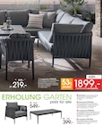 Aktuelle Gartensitzmöbel Angebote bei Zurbrüggen in Bielefeld Aktuelles Terrassenmöbel Angebot bei Zurbrüggen in Bielefeld ab 219,00 €