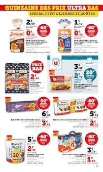 Promotion Purée surgelée dans le prospectus Super U, valable du 26/08/2025 au 07/09/2025 Promo Purée surgelée dans le catalogue Super U du moment à la page 13