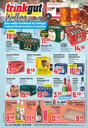 Trinkgut Prospekt für Südlohn mit 10 Seiten Trinkgut Prospekt für Südlohn: "Aktuelle Angebote", 10 Seiten, 17.08.2026 - 22.08.2026