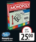 Monopoly Classic Angebote von Hasbro Gaming bei famila Nordost Stralsund für 25,00 €