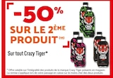 Promo -50% sur le 2ème produit sur tout Crazy Tiger à  dans le catalogue Netto à Pierrelatte