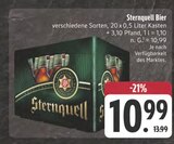 Bier Angebote von Sternquell bei EDEKA Limbach-Oberfrohna für 10,99 €