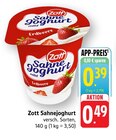 Sahnejoghurt im Angebot bei EDEKA in Weinheim Sahnejoghurt Angebote von Zott bei EDEKA Weinheim für 0,39 €