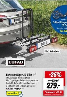 Auto von EUFAB im aktuellen Lidl Prospekt für 279€