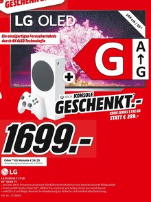OLED 65 C 17LB 65 OLED TV Angebot in Schaprode im aktuellen Prospekt bei Media-Markt in Schaprode