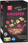 Knusper Müsli Himbeer White Choc von REWE Beste Wahl im aktuellen REWE Prospekt für 1,99 €