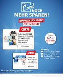 Joghurt im Kaufland Prospekt Joghurt im Kaufland Prospekt Aktuelle Angebote auf S. 28
