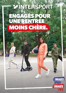 Prospectus Intersport de la semaine "JUSQU'À -50% SUR UNE SÉLECTION DE RENTRÉE" avec 1 page, valide du 18/08/2025 au 14/09/2025 pour Argentan et alentours