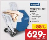 Wippkreissäge HS730 im Netto Marken-Discount Prospekt Wippkreissäge HS730 von Scheppach im aktuellen Netto Marken-Discount Prospekt für 629,00 €