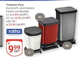 Treteimer Paso Angebote von rotho bei GLOBUS Bensheim für 9,99 €