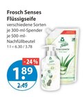 Senses Flüssigseife Angebote von Frosch bei V-Markt Augsburg für 1,89 €