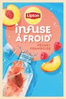 Infuse à froid pêche framboise - LIPTON dans le catalogue Intermarché