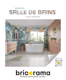 Catalogue Bricolage de Bricorama à Saint-Denis-de-Pile, avec 21 pages Prospectus Bricolage de Bricorama à Saint-Denis-de-Pile: "Inspiration SALLE DE BAINS", 21 pages, 27/10/2025 - 07/12/2025