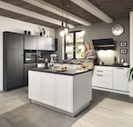 Küchenkombi Magnolia/Stripe Wood Coffee Angebote von Nolte bei BRAUN Möbel-Center Neunkirchen für 6.499,00 €