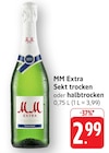 Sekt trocken Angebote von MM Extra bei EDEKA Aschaffenburg für 2,99 €