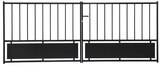 Promo Portail fer battant noir "Bristol" - L. 3 x H. 1,20 m à 135,00 € dans le catalogue Brico Dépôt à Varennes-Vauzelles