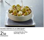 OLIVES VERTES À LA GRECQUE à Carrefour dans Jeuxey OLIVES VERTES À LA GRECQUE à Carrefour dans Jeuxey