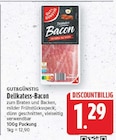Delikatess-Bacon von GUT&GÜNSTIG für 1,29 € bei E center im Angebot Delikatess-Bacon von GUT&GÜNSTIG im aktuellen E center Prospekt