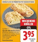 Quark-Wickelkuchen von Schäfer's im aktuellen E center Prospekt