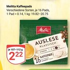 Aktuelle Melitta Angebote bei GLOBUS in Jena Aktuelles Auslese Klassisch Angebot bei GLOBUS in Jena ab 2,22 €