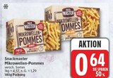 Mikrowellen-Pommes im Angebot bei WEZ in Herford Mikrowellen-Pommes Angebote von Snackmaster bei WEZ Herford für 0,64 €