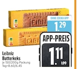 Butterkeks im EDEKA Prospekt Butterkeks von Leibniz im aktuellen EDEKA Prospekt für 1,11 €