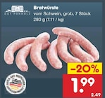 Bratwürste Angebote von Gut Ponholz bei Netto Marken-Discount Völklingen für 1,99 €